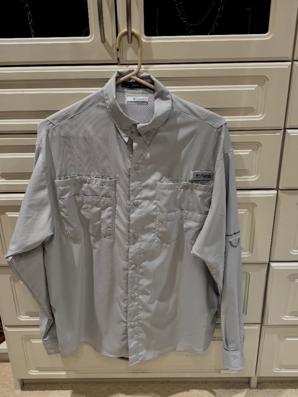 Columbia Performance Fishing Gear Sun Protection Shirt Men's Medium